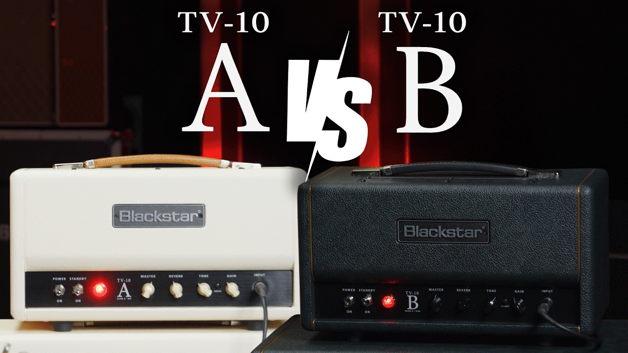 Blackstar TV-10A vs TV-10B &mdash; Real Tone Differences - YouTube