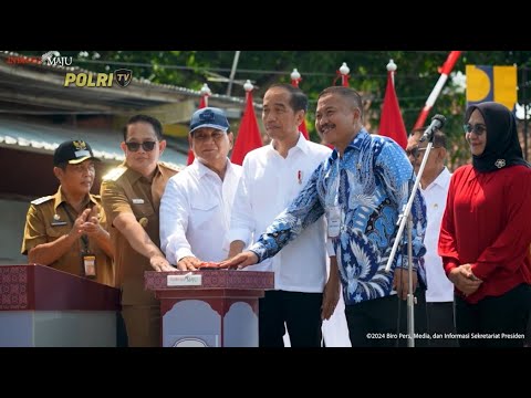PRESIDEN JOKOWI RESMIKAN IJD JAWA TIMUR DAN GROUNDBREAKING PARALYMPIC TRAINING CENTER