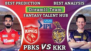 PBKS vs KOL Dream11 | KXIP vs KKR Dream11 Team, IPL 21st Match KXIP vs KKR | PBKS vs KKR today D11 |