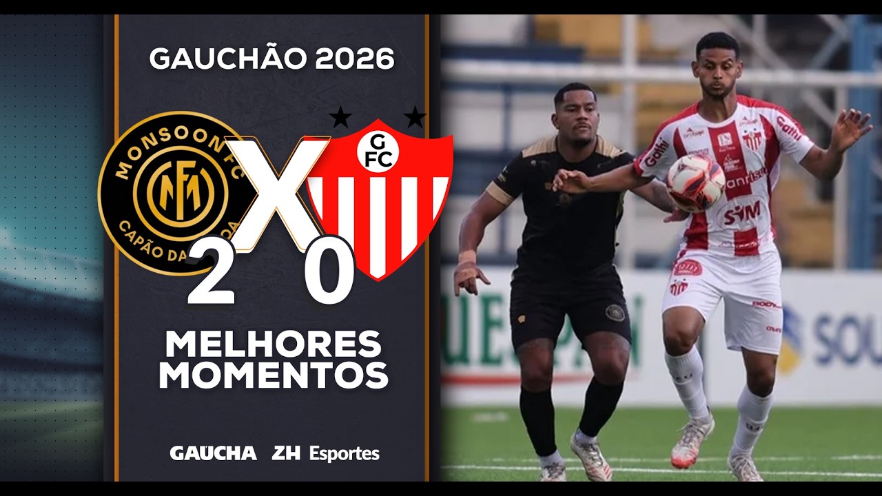 Monsoon vs Guarany de Bagé Highlights