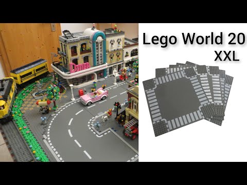 Lego Stadt Teil [20] - Vervollständigung des Straßennetzes