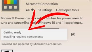 Microsoft Store - Getting Ready - Installing Required Components - Fix