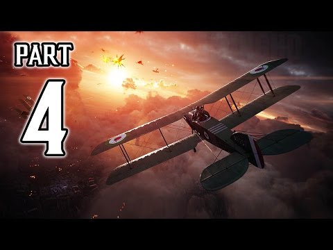Battlefield 1 Walkthrough PART 4 Gameplay No Commentary @ 1080p (60ᶠᵖˢ) HD ✔