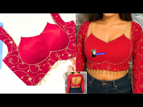 Stylish Blouse Design Cutting and Stitching | Blouse Design Simple and Easy | Blouse Design New