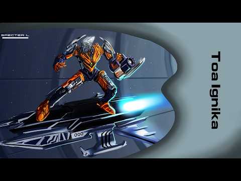 Lets Brick Bionicle - 8697 TOA IGNIKA