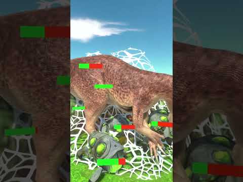 ALIEN XENOVERM VS ALLOSAURUS - NEW ARBS UNIT - Animal Revolt Battle Simulator #arbs  #battle #games