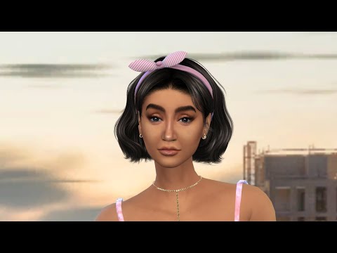 sims game high detail download girl Nailah Gamal by Bonita100 Cas Video Preview