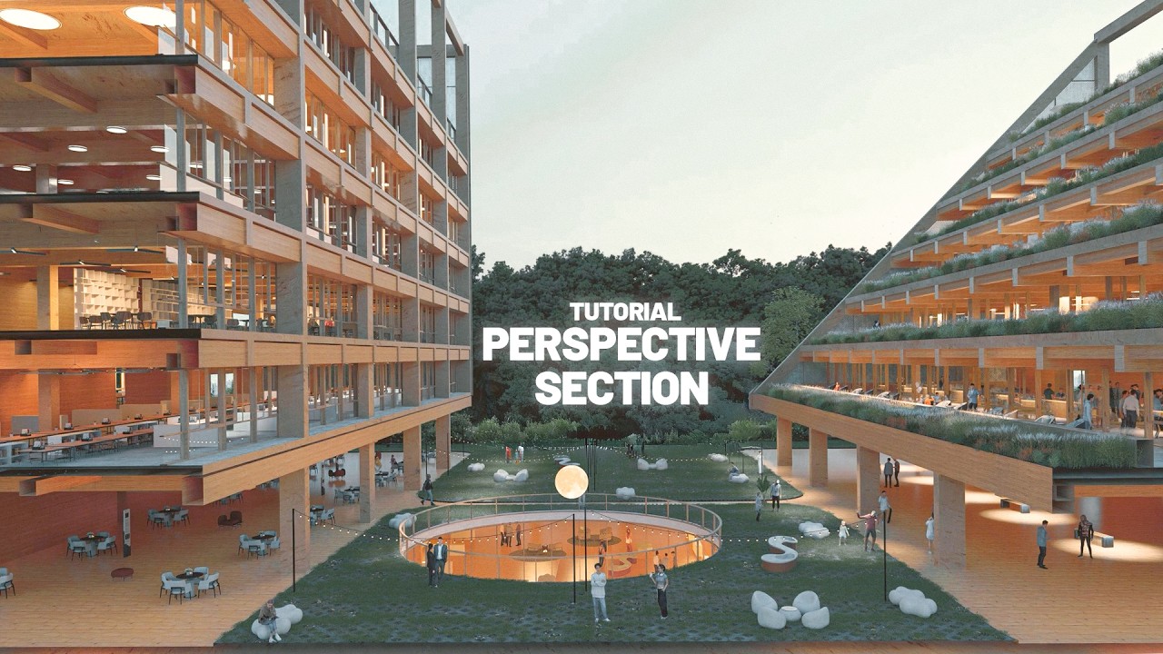 How to create an extremely detailed Perspective Section with D5 Render