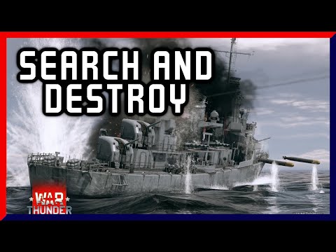 USS Somers Gameplay | War Thunder US Realistic Naval Battles