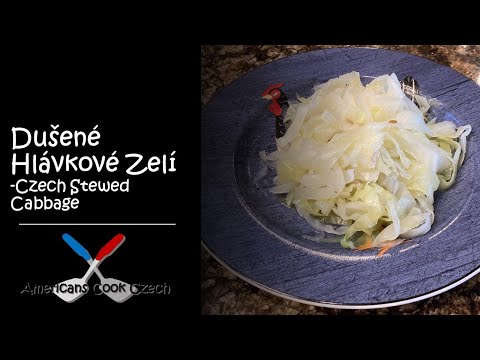 Dušené Hlávkové Zelí - Czech Stewed Cabbage