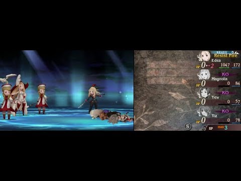 [Bravely Second] Holly - Hard - Solo Edea