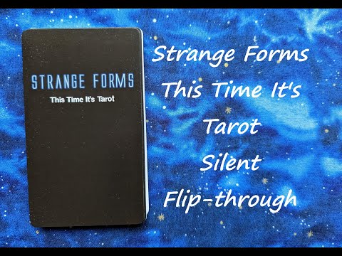 Strange Forms: This Time It's Tarot (Aliens Inspired Majors Only Deck) - Silent Flip-through