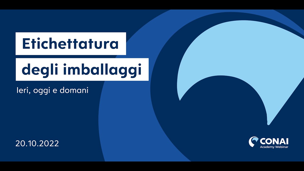 Etichettatura degli imballaggi. Ieri, oggi, domani