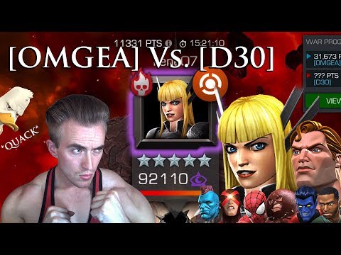 War [OMGEA] Vs. [D30] 10 Fights & Magik War Boss [The Bimbo of Limbo] - Marvel: Contest of Champions