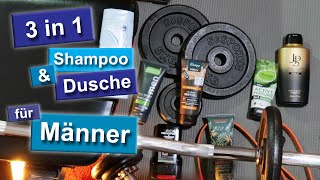 3 in 1 Shampoo & Dusche Für Männer