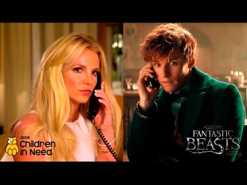 Britney Spears Speaks with Eddie Redmayne: Fantastic Beasts Special