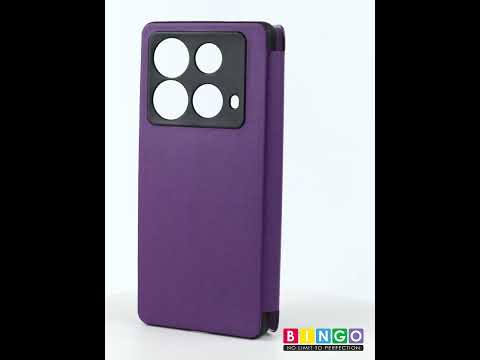 Миниатюра изображения товара Чехол-книжка Bingo Smart для Infinix Note 40 (фиолетовый)