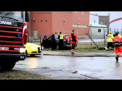 141215 - Trafikolycka på Brynäs