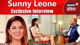Sunny Leone Hot Seat | Exclusive Interview | News18 India video