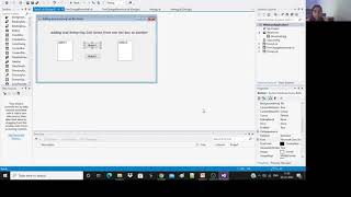 Download the video "BCA501   GUI S05 Adding and removing List Items from One List Box to Another"