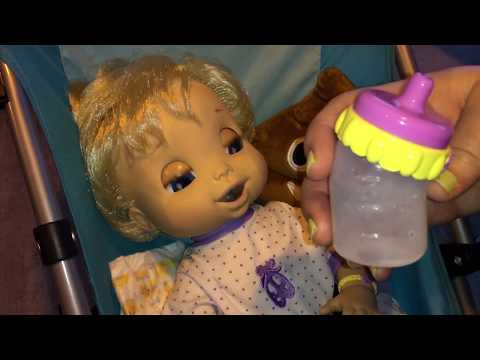Baby Alive Doll Beatrix goes on a Park Outing and gets Poop Emoji Pillow Video