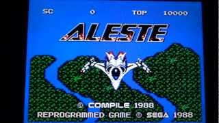 Aleste: Sega Mark III / Sega Master System