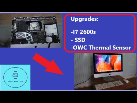 2011 iMac Upgrades -CPU (I7), SSD & OWC Thermal sensor