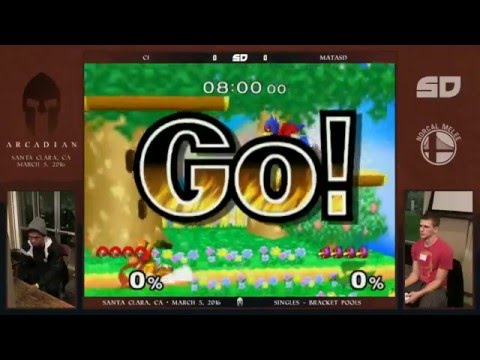 NorCal Arcadian 2016: CJ (Samus) vs Matasd (Falco) - Singles - Pools