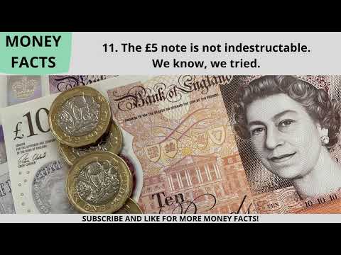 Money Fact:  UK Currency, things you didn't know - Money Facts Reveal