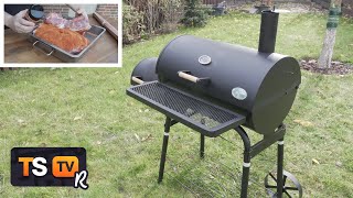 150€ Smoker Test ► El Fuego Smoker Dakota vs 4,5KG Pulled Pork !