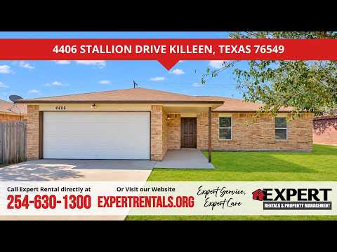 4-Bedroom Home with 2-Car Garage & Fenced Backyard! property video