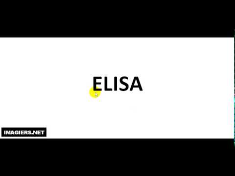 How to pronounce ELISA