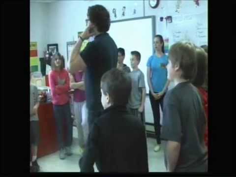 Kids learning how to be an anti-bully