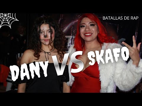 🎃Dany vs Skafo | Cuartos Estrellas Del Flow | Batallas de Freestyle Rap Femenil | #mujeres F4🇲🇽 