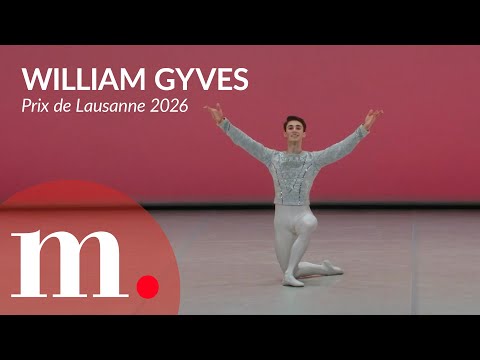 William Gyves performs Auber’s Grand pas Classique at the Prix de Lausanne 2026