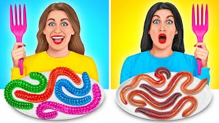 Gummy Food vs Real Food Challenge | Funny Moments by Multi DO Fun Challenge