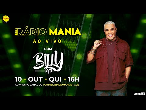 Rádio Mania  Ao Vivo | Billy Sp 🍀🍀