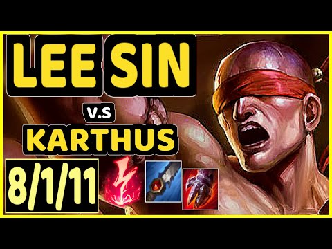 SVENSKEREN (LEE SIN) vs KARTHUS - 8/1/11 KDA JUNGLE CHALLENGER GAMEPLAY - NA