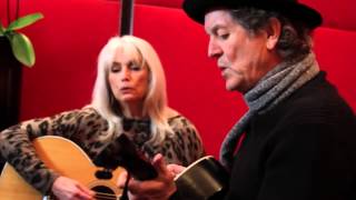 Emmylou Harris & Rodney Crowell  Rolling Stone Session - "Dreaming My Dreams"