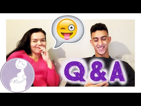 Q&A - "Bebisen ska heta..." - Antonia & Amir vecka 33