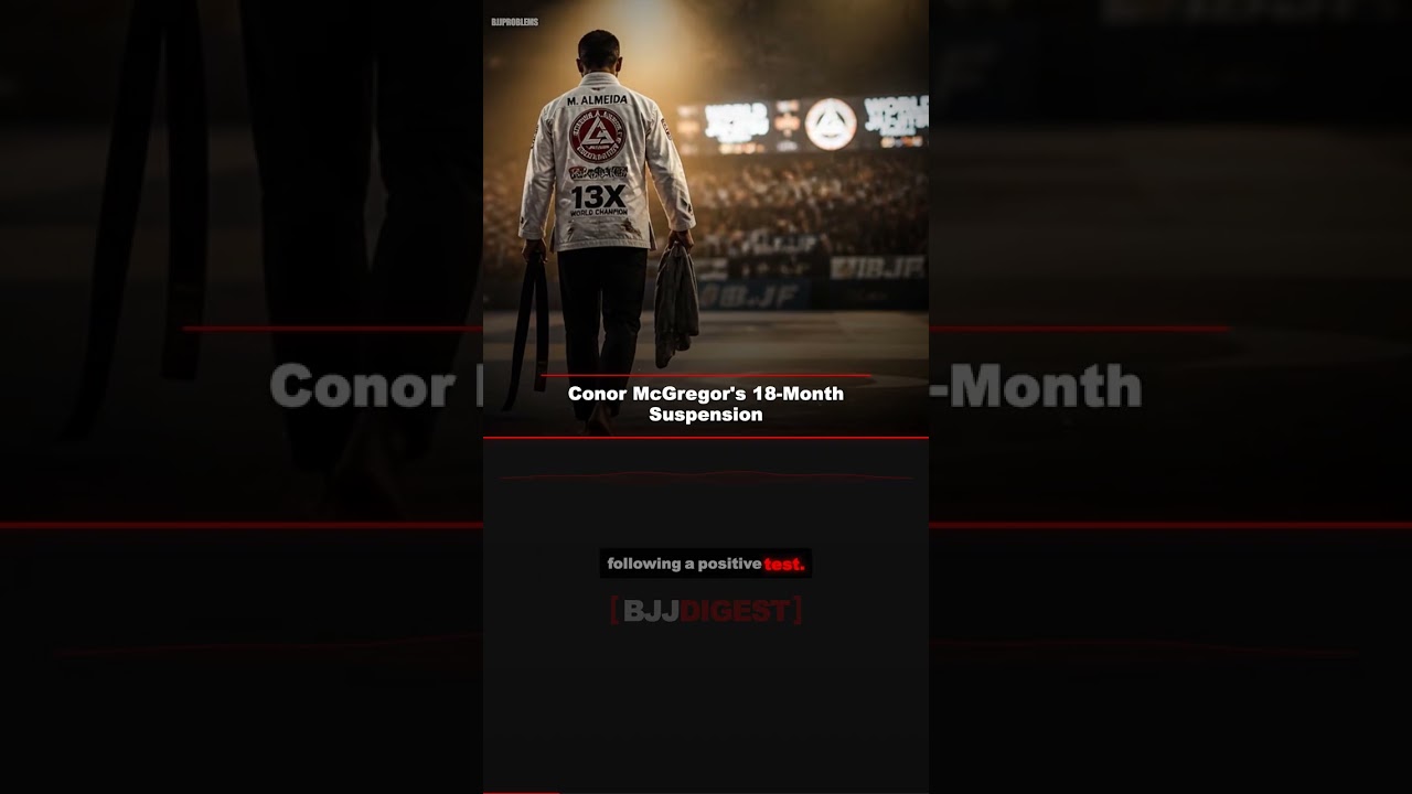 Conor McGregor's 18-Month Suspension #Shorts