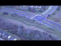 Vehicle crashes off roadway, overturns in wooded area in Ashburn