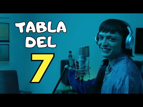 Tabla de Multiplicar del 7