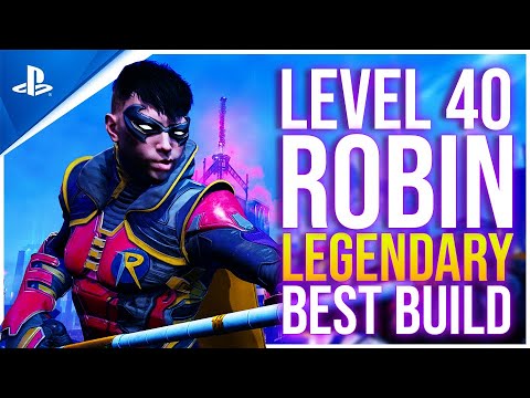 Gotham Knights - LEVEL 40 ROBIN Build | *10K POWER* Legendary Gear, Best Skills & Mods (Gameplay)