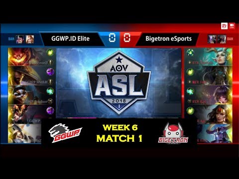 ASL 2018 Season 1 Week 6 - BIGETRON ESPORT VS GGWP.ID (Match 1)