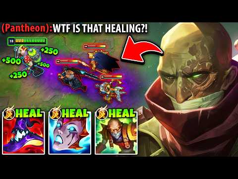 I created the most ANNOYING healing Singed build and I take forever to die
