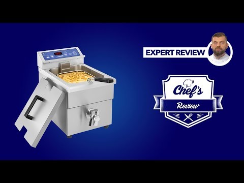 video - Induction Fryer - 1 x 10 L - 60 to 190°C