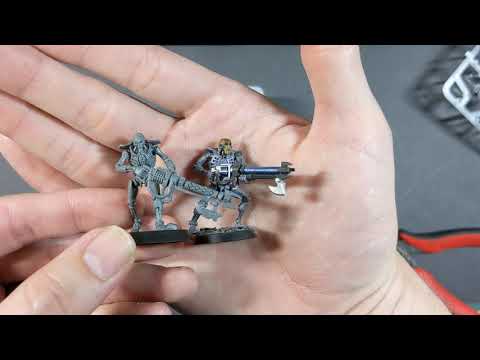 Assembling Indomitus Necron Warriors part 1