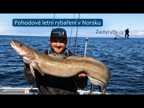 Pohodové letní rybaření v Norsku