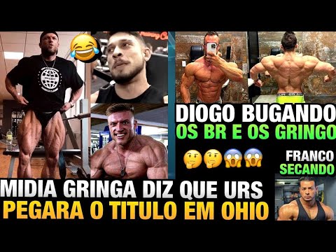 GRINGO DIZ QUE URS VENCERA RAMON E SERÁ TOP1 DO ARNOLD - DIOGO ESTÁ ABSURDO E MAIS